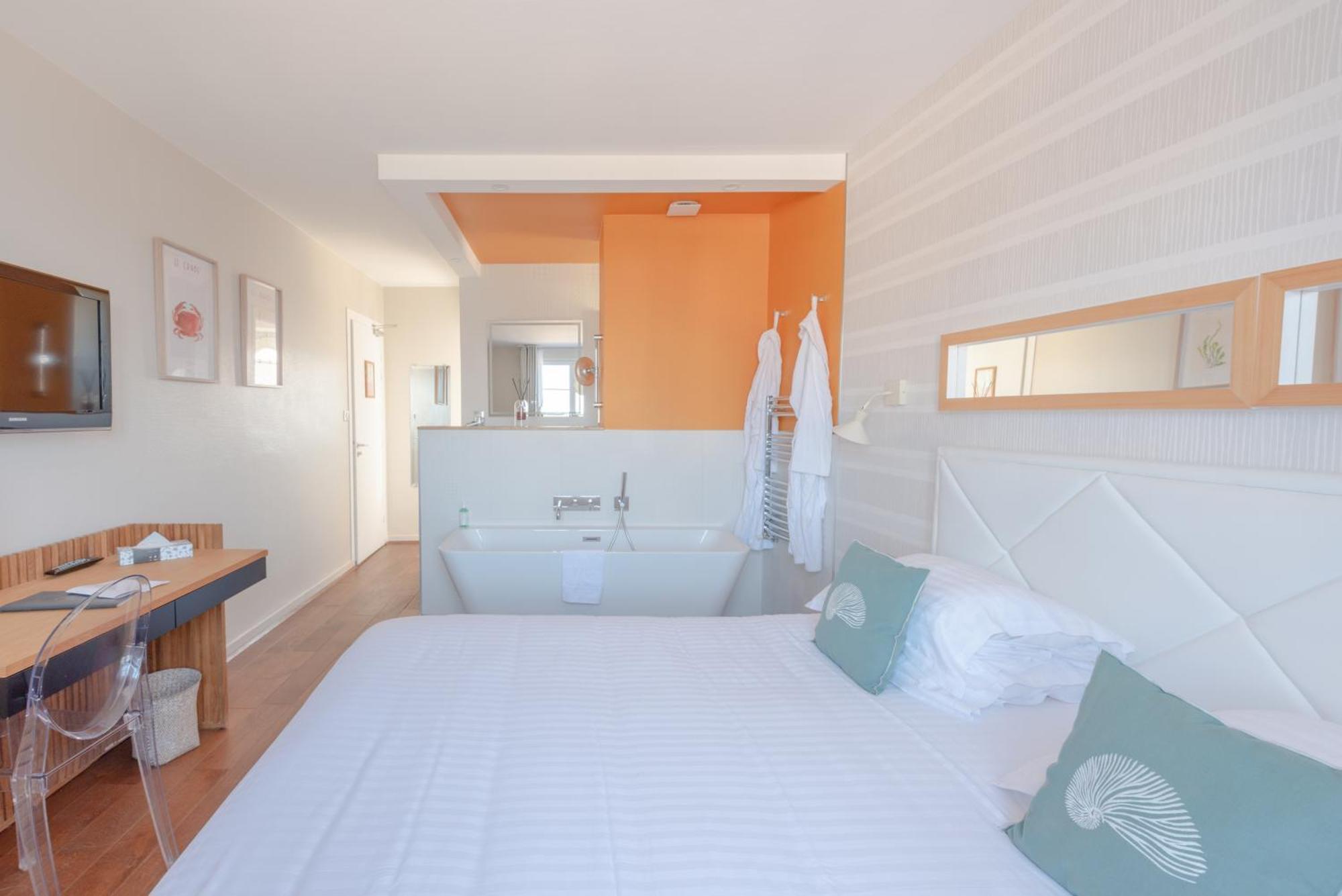 Hotel La Baie Des Anges Spa Marin Landéda المظهر الخارجي الصورة